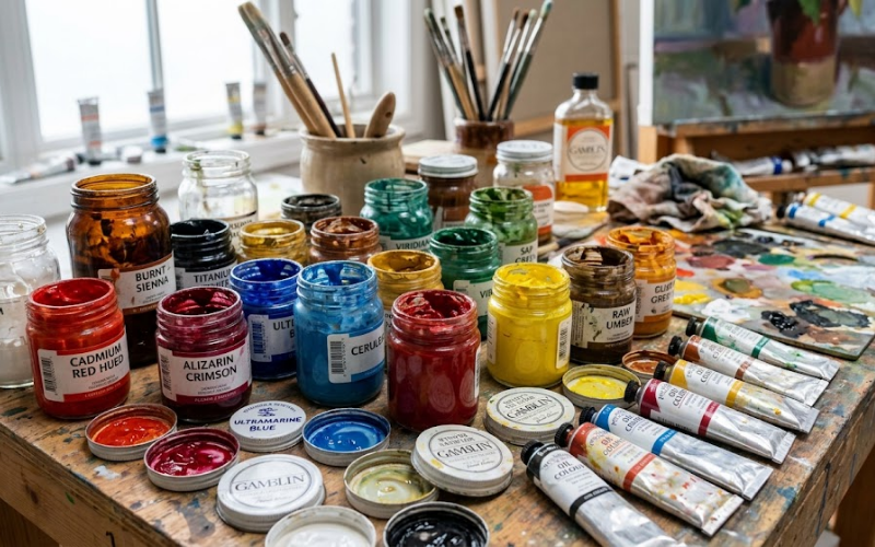 Tìm hiểu về dụng cụ và chất liệu vẽ tranh tường